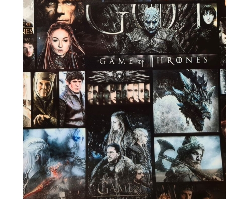 Folia do hydrografiki - Game of Thrones